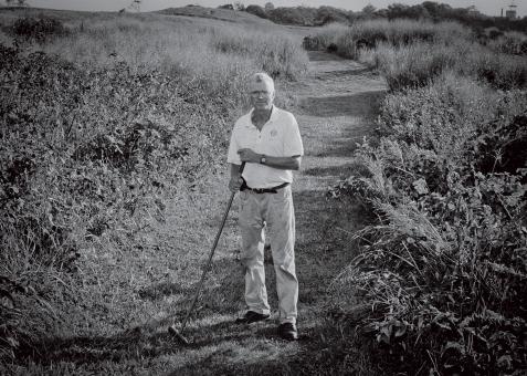 Tending to grass and ghosts on Fishers Island