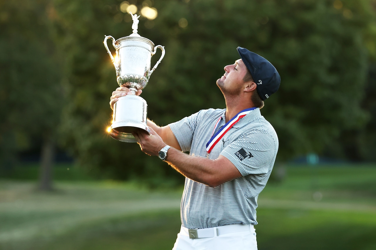 Bryson DeChambeau has a headache Golf