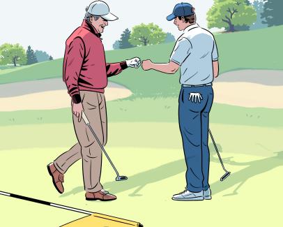 Finding reward in cross-generational golf friendships