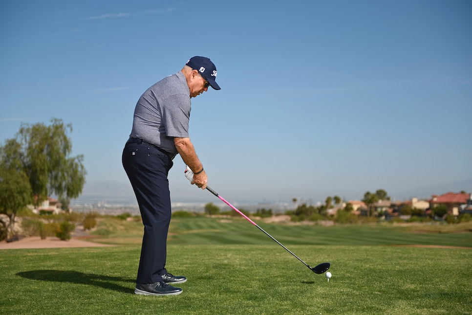 Butch Harmon at Rio Secco Golf Club in Henderson, NV on Tuesday April 26, 2022. (Photo by J.D. Cuban)