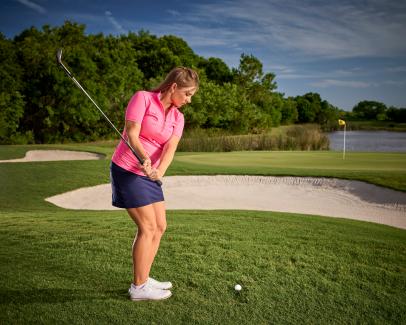 How to embrace the loft and wedge it super close from the rough and tight lies