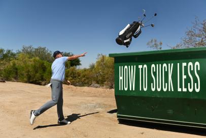 How to suck less at golf