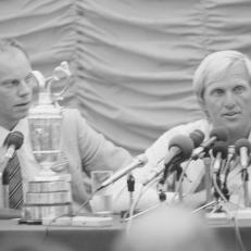 PRESS CONFERENCE AFTER WINNING BRITISH OPEN