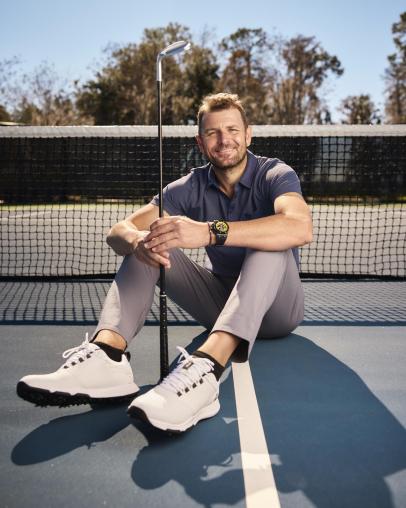 Former tennis star Mardy Fish has been open about his struggles with anxiety and how golf has helped