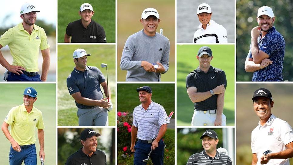 pga tour top 20 rankings