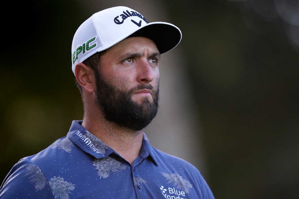 Jon Rahm says he'll bolt tournament to be at birth of his son