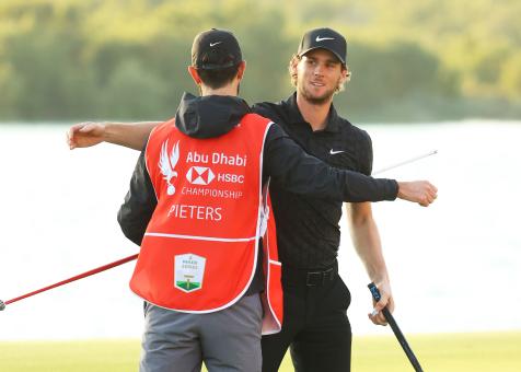 Thomas Pieters kept his cool as others faltered in Abu Dhabi, and has the biggest win of his career to show for it