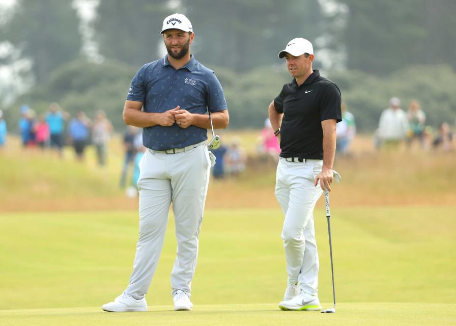 Rahm, McIlroy among top players voicing different opinions on whether LIV golfers should play in the Ryder Cup