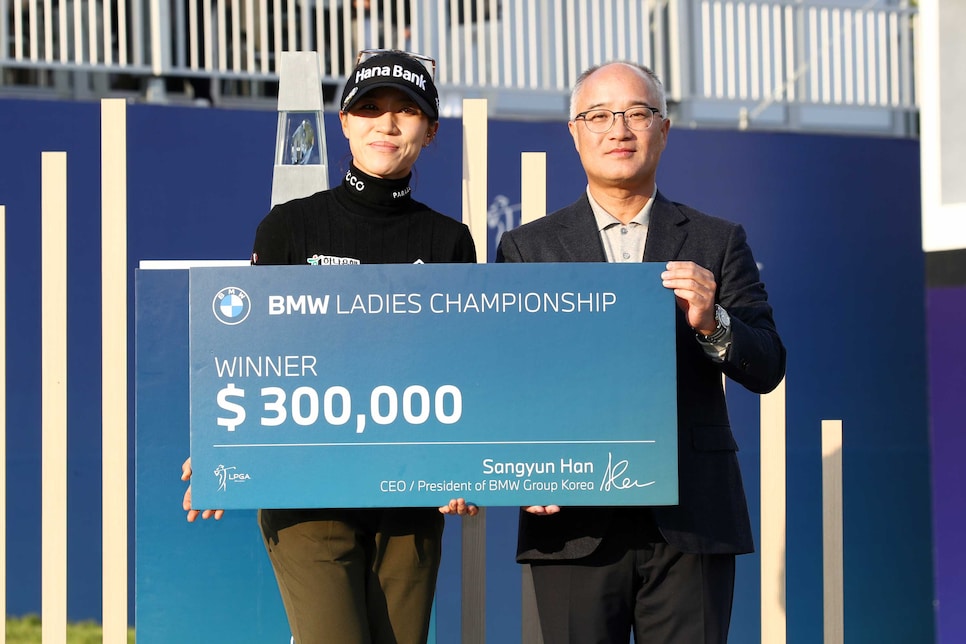 Here's the prize money payout for each golfer at the 2022 BMW Ladies