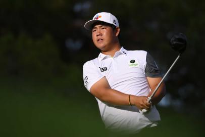 Tom Kim’s remarkable ride continues after win in Las Vegas (and with a little help from Patrick Cantlay)