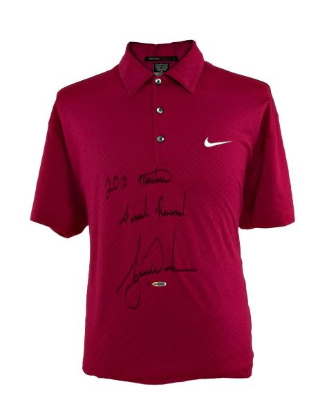 Rare Tiger Woods' Sunday red shirt from historic Masters expected to generate record auction interest
