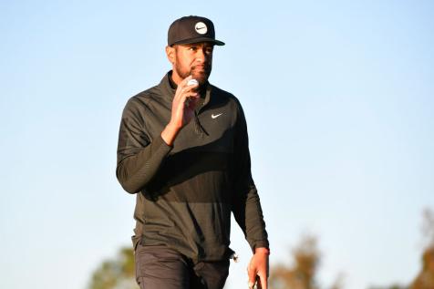 Tony Finau takes a big lead into Sunday with two very different Englishmen chasing him