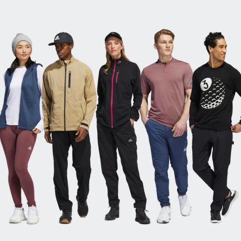 The best lightweight layers from the Adidas fall and winter golf collection