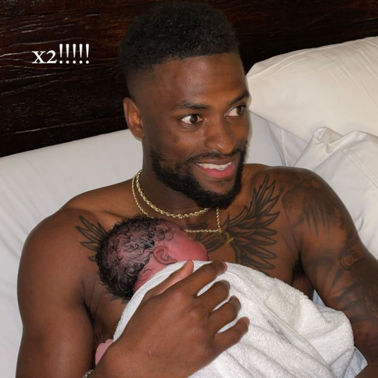 Van Jefferson and Wife Samaria Celebrate Super Bowl Baby Champ's First  Birthday — See the Photos!