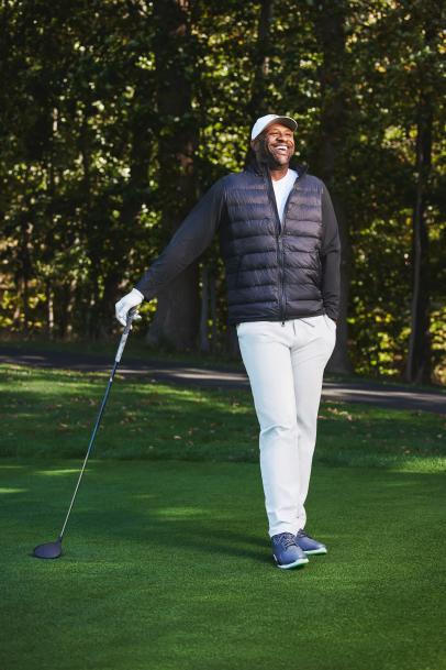 CC Sabathia hits the links at New Jersey country club