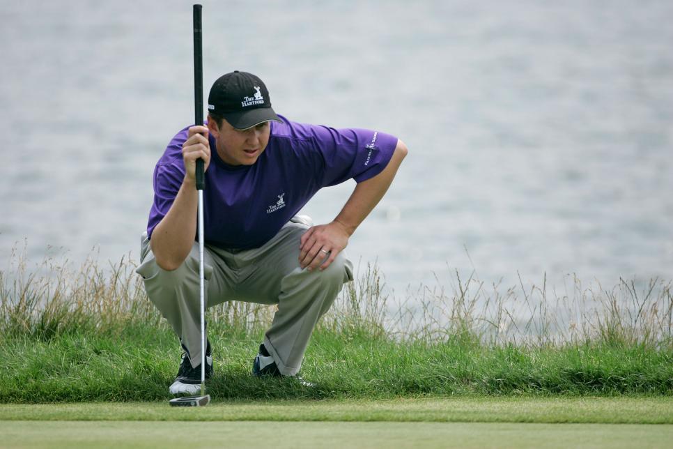 UNITED STATES - JULY 02:  J.J. Henry during the fourth and final round of the Buick Championship held at TPC River Highlands in Cromwell, Connecticut, on July 2, 2006.  (Photo by Chris Condon/Getty Images)
