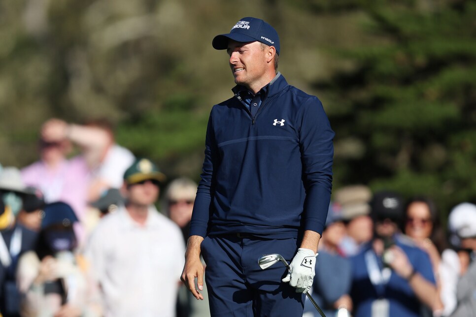 Jordan Spieth finds solace with second at Pebble despite late stumble ...