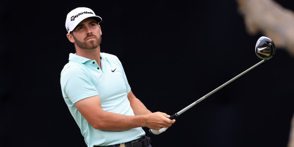 SAN DIEGO, CALIFORNIA - JUNE 20: Matthew Wolff of the United States plays his shot from the seventh tee during the final round of the 2021 U.S. Open at Torrey Pines Golf Course (South Course) on June 20, 2021 in San Diego, California. (Photo by Sean M. Haffey/Getty Images)