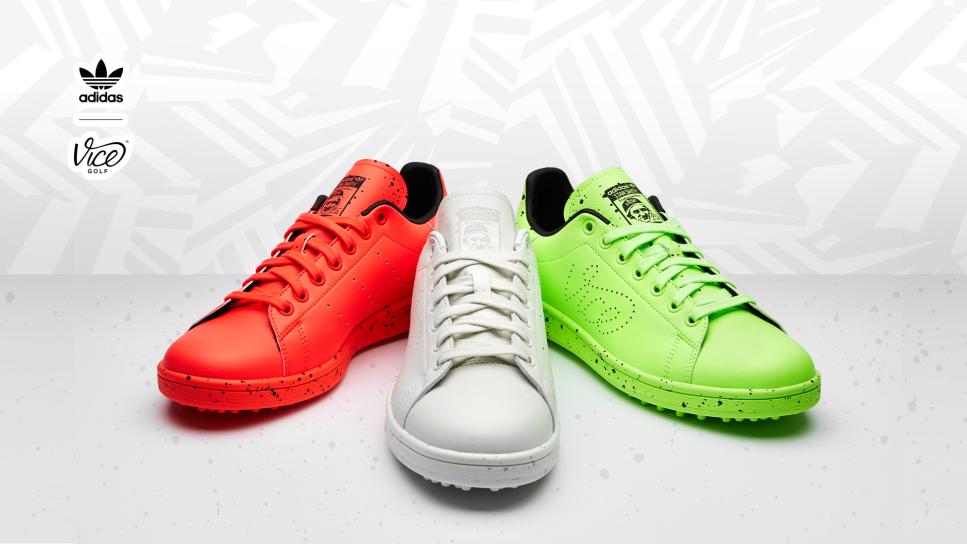 Adidas releases bold new Stan Smith golf shoes in collaboration ... خشي