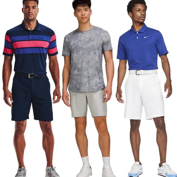 8 pairs of men's golf shorts for spring and summer