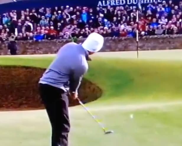 Old video of Rory attempting Cam Smith's Road-Hole putt (and failing ...