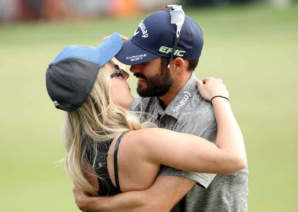 PGA Tour wife shares texts that show she had no faith in her husband