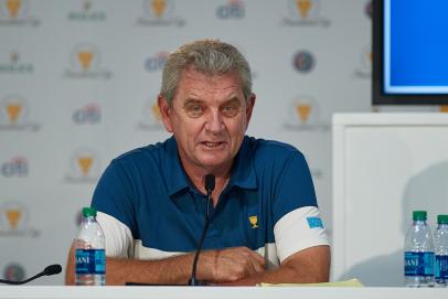 'I don't think I've ever been as nervous for anyone': Nick Price recalls famous Tiger Woods-Ernie Els Presidents Cup match