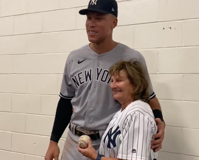 Aaron Judge giving the No. 61 ball to his mother was the best possible outcome
