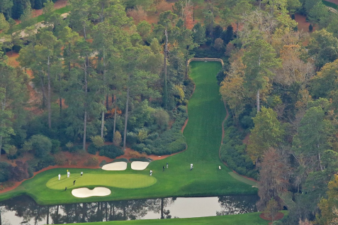 Changes to Augusta National's iconic 13th hole finally revealed in latest aerial photos