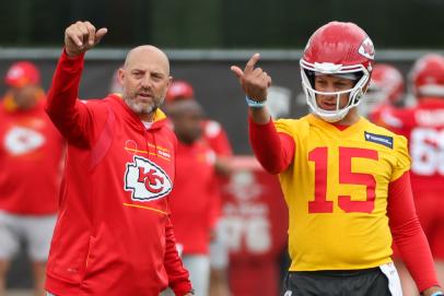 The Chiefs should build a statue of Matt Nagy for this move he pulled to help Patrick Mahomes impress Andy Reid
