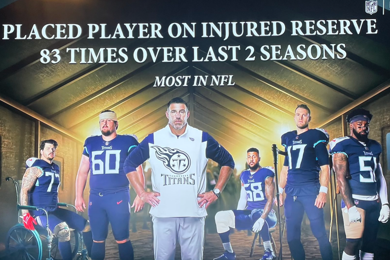 Prime did Taylor Lewan unbelievably dirty with this injury graphic, This is the Loop