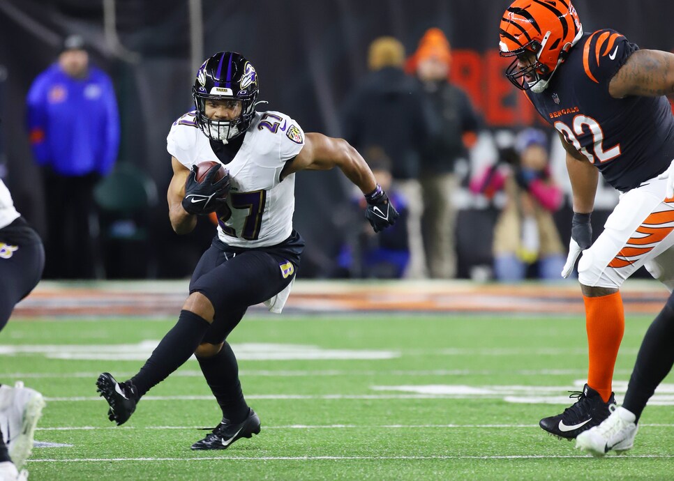 Ravens RB J.K. Dobbins rips play calling, sounds off following playoff loss  to Bengals 