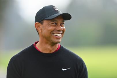 A very special someone will present Tiger Woods for his Hall of Fame speech on Wednesday