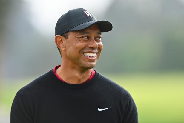 A very special someone will present Tiger Woods for his Hall of Fame