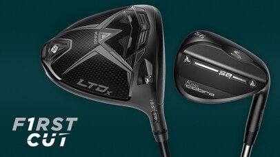 Cobra LTDx Black drivers, King Cobra SB Black wedges: What