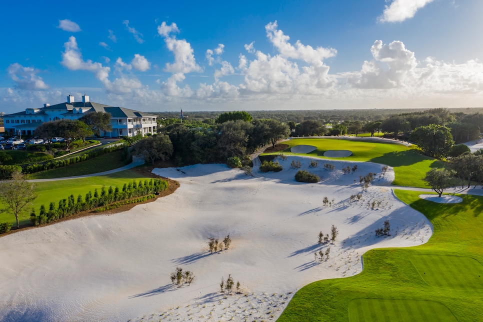 Private golf community in Tequesta, FL