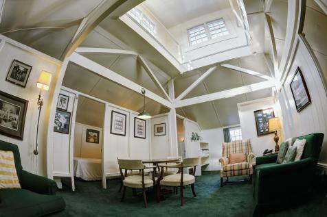Inside the Crow's Nest at Augusta National