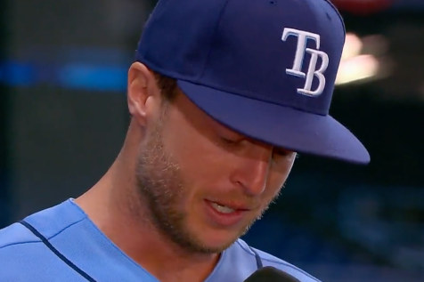 We're not crying, you're crying: Brett Phillips hits homer for young fan with cancer