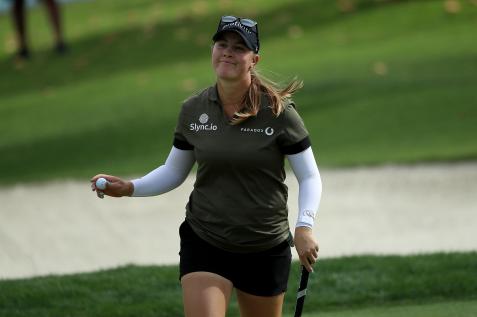 Jennifer Kupcho credits the Augusta National Women's Amateur with an assist as she opens a six-stroke lead