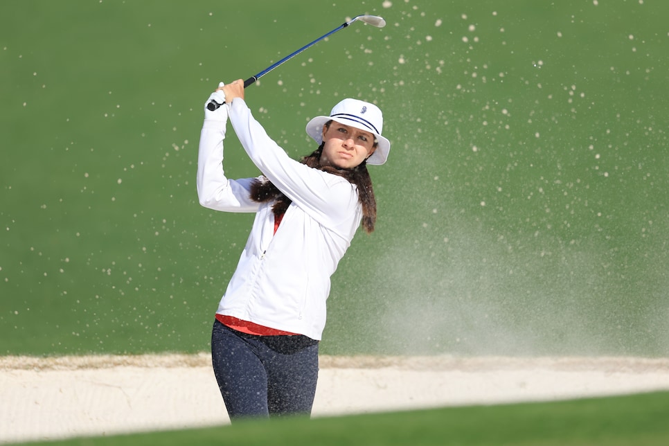 High-schooler Anna Davis delivers unexpected win in Augusta National Womens Amateur Golf News and Tour Information Golf Digest