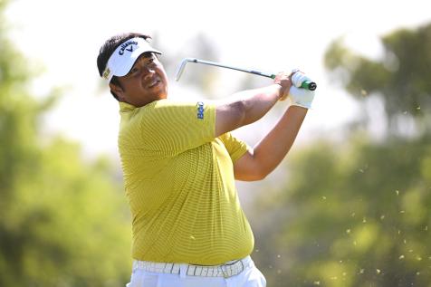 Kiradech Aphibarnrat has played the Mexico Open's fifth hole in a staggeringly low 3-day total