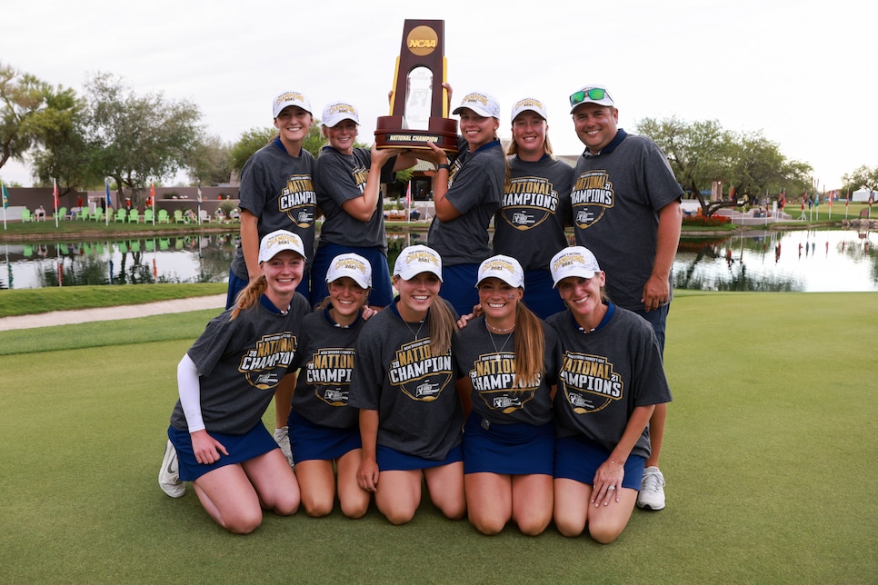 Centre women's golf finishes 10th at NCAA Championship; McMurtrey