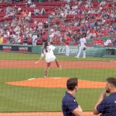 DJ Steve Aoki skies one to Dorchester, delivers new contender for worst first pitch in baseball history