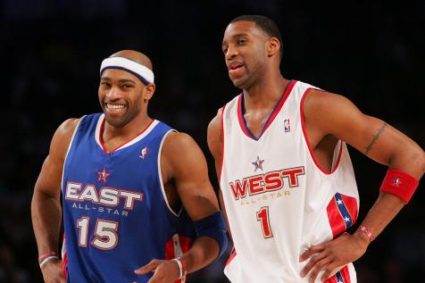 Apparently Vince Carter and Tracy McGrady didn’t find out they were cousins until McGrady was drafted into the NBA