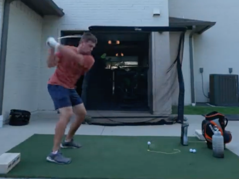 Bryson DeChambeau posts impressive swing video as PGA Championship status remains unclear