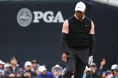 PGA Championship 2022: Tiger Woods just did something he's never done as a pro in a major (and it's not good)