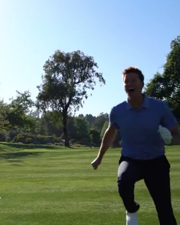 Did Tom Brady really sink this hole in one?