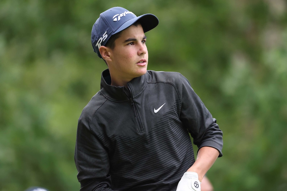 14-year-old Ukrainian amateur becomes second youngest golfer to make cut on  DP World Tour | Golf News and Tour Information | GolfDigest.com