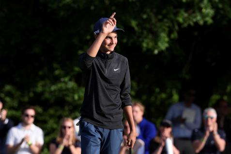 14-year-old Ukrainian amateur becomes second youngest golfer to make cut on DP World Tour