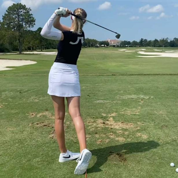 Nelly Korda posts swing video, hinting possible return after blood clot ...